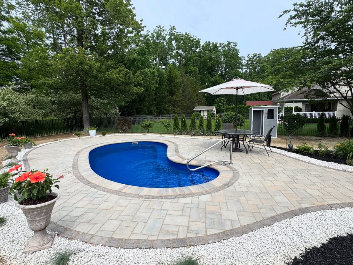 Copano Pools and Spas custom pool installation