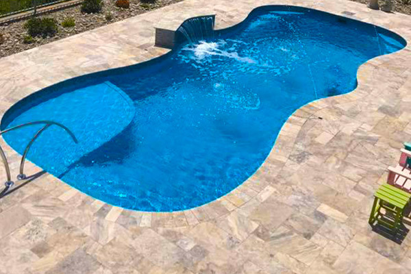 Copano Pools and Spas custom pool design